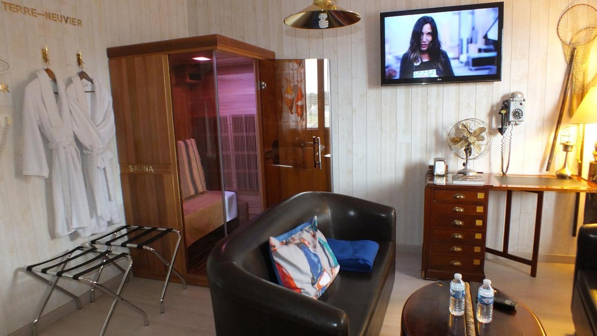 Trégastel Hotel - Restaurant - Salon De The Le Beausejour חדר תמונה