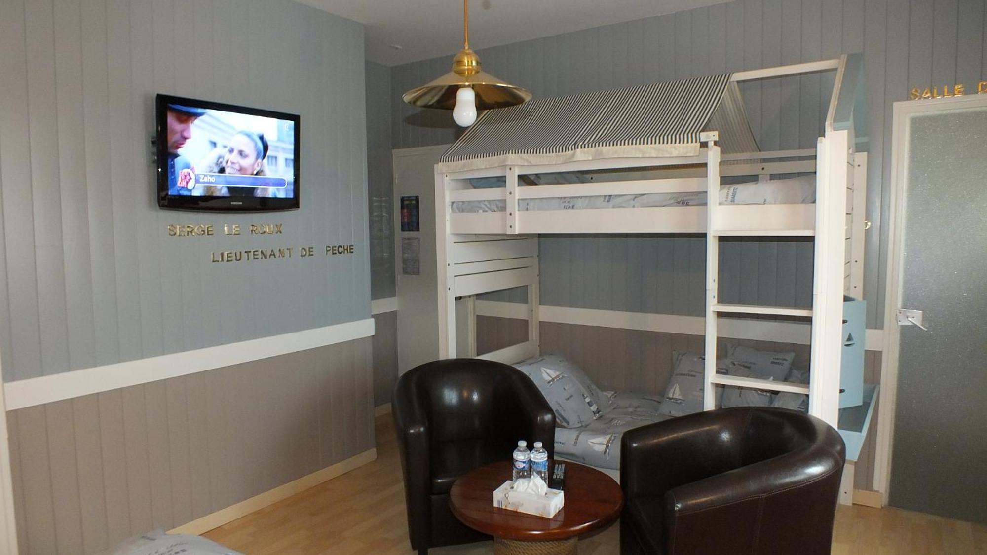 Trégastel Hotel - Restaurant - Salon De The Le Beausejour חדר תמונה